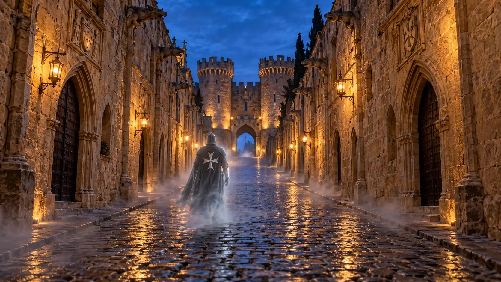 The Last Knight's Ghost: A Rhodes Old Town Traitor Hunt image 1