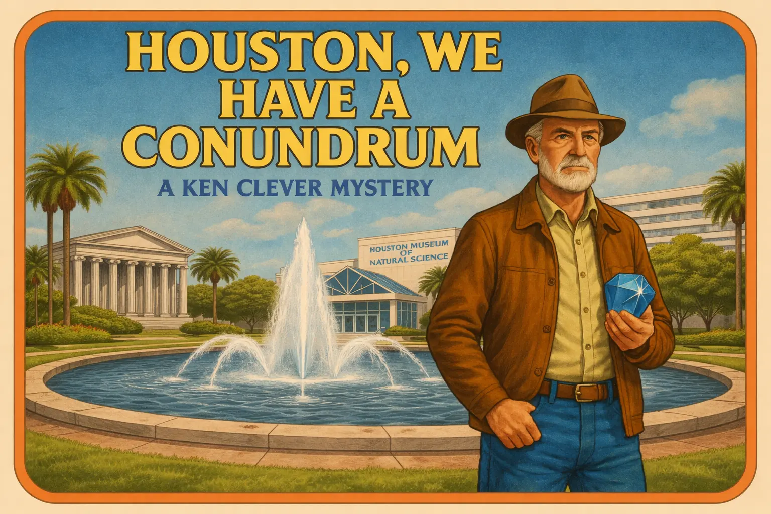 Houston, we have a Conundrum: A Ken Clever Mystery cover