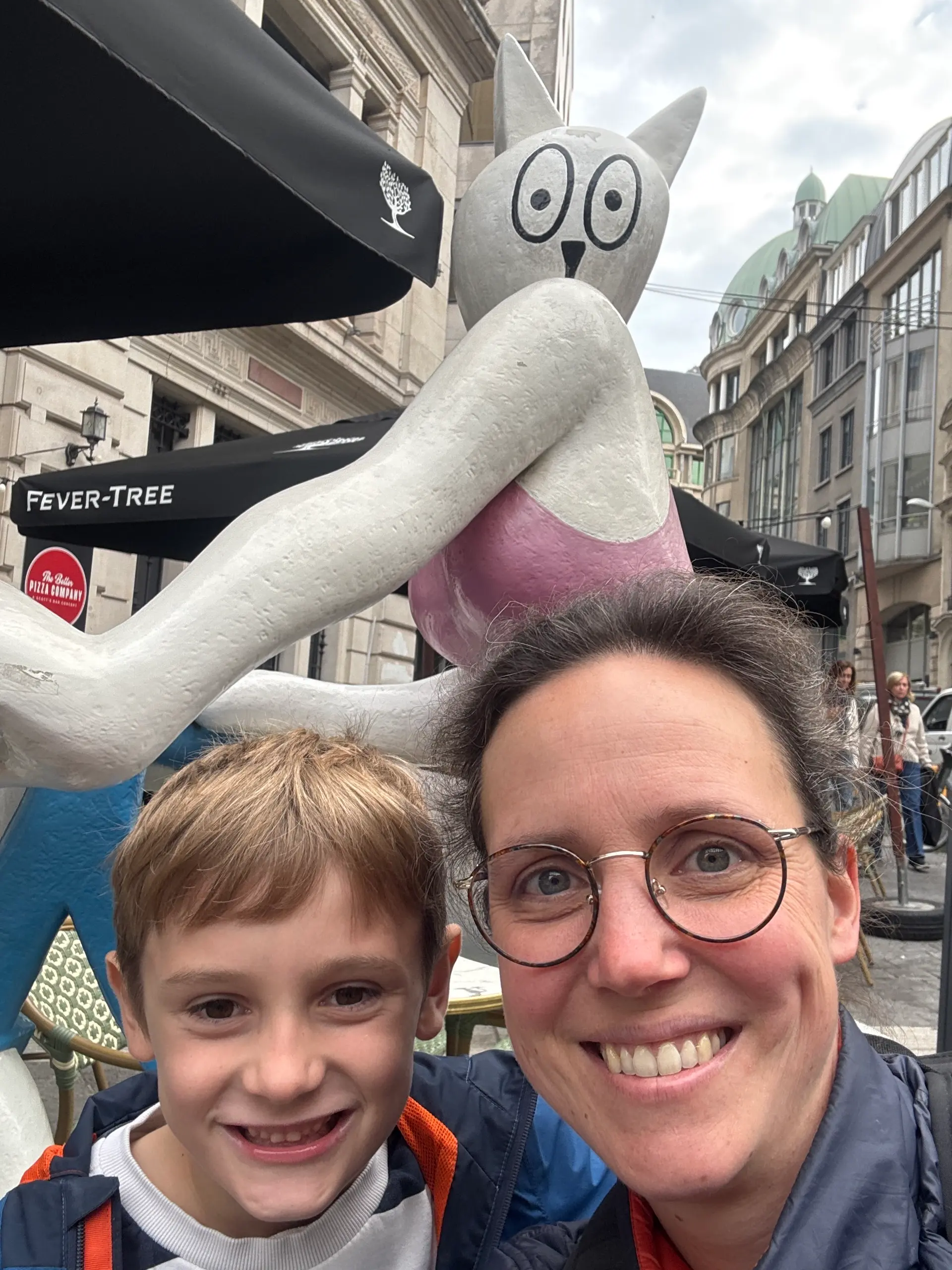 Player photo from Brussels, Capital of Comics: Heraclaws and Pawstrid and the Magical Murals walking tour in Brussels