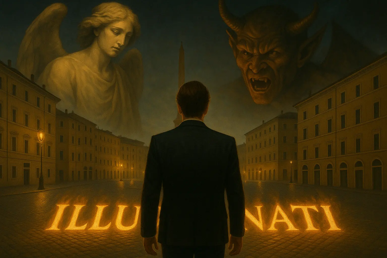 Angels & Demons of Rome: Illuminati Plot cover