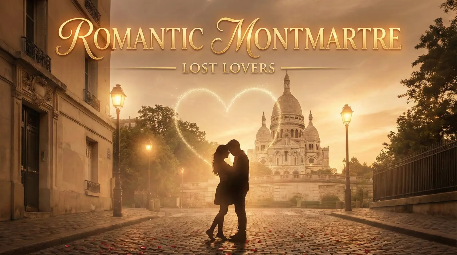 Das romantische Montmartre: Verlorene Liebende in Paris cover