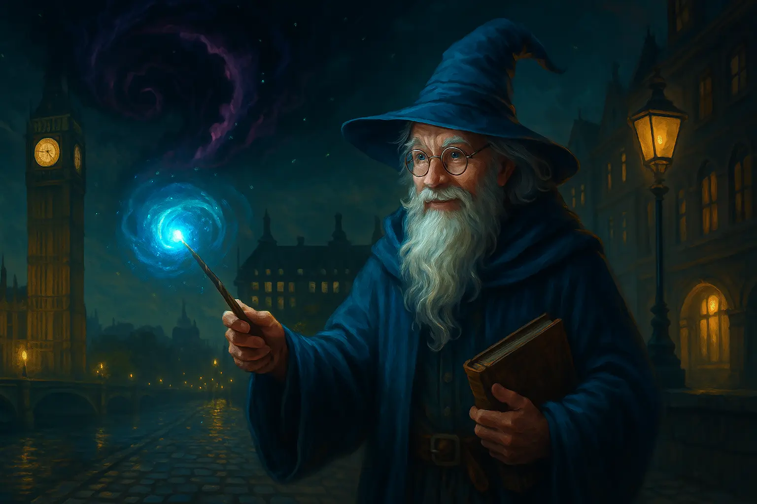 The Wizard's Mystery: Unveil London’s Dark Secrets Escape Game cover