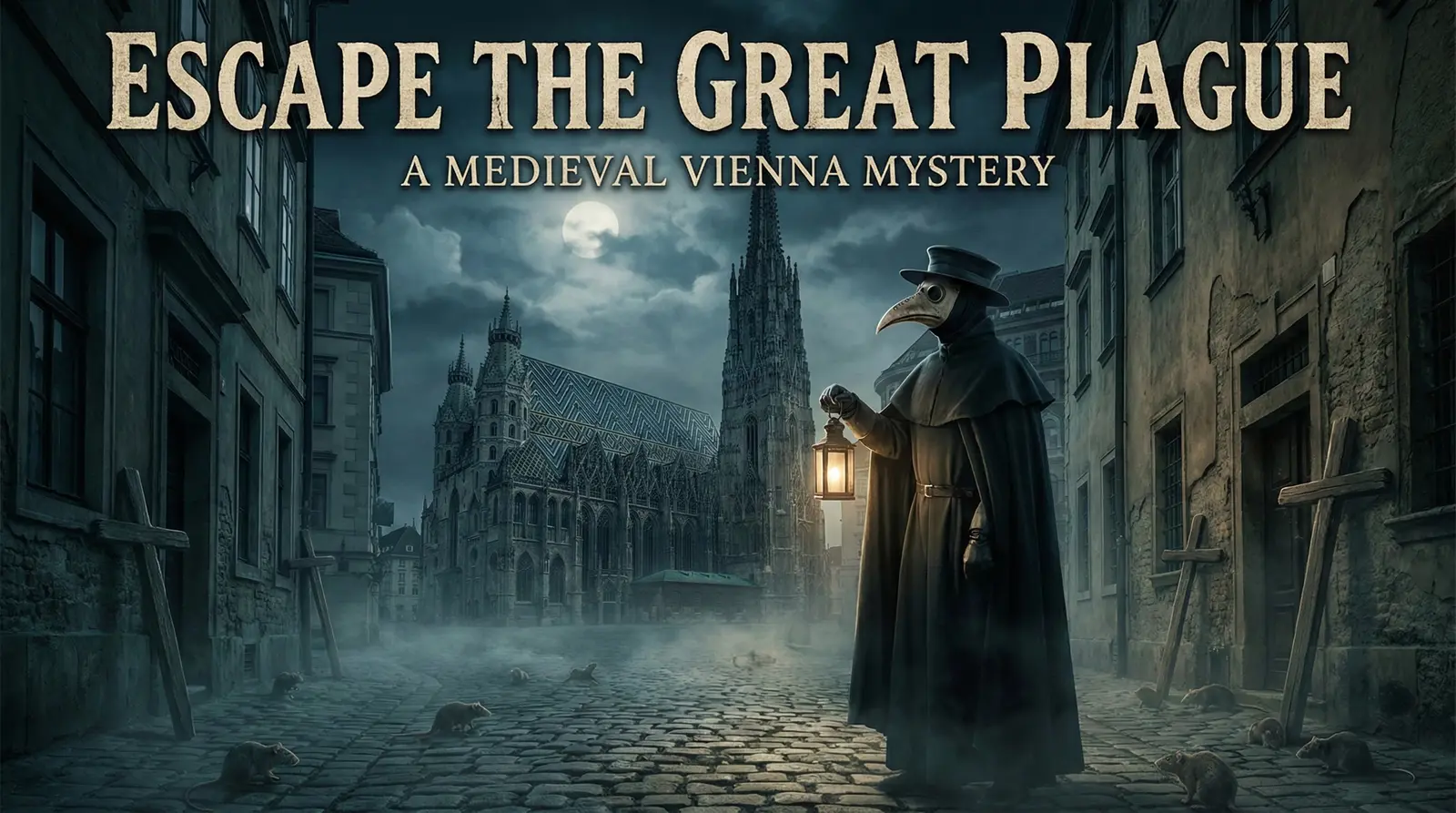 Escape the Great Plague: A Medieval Vienna Mystery cover