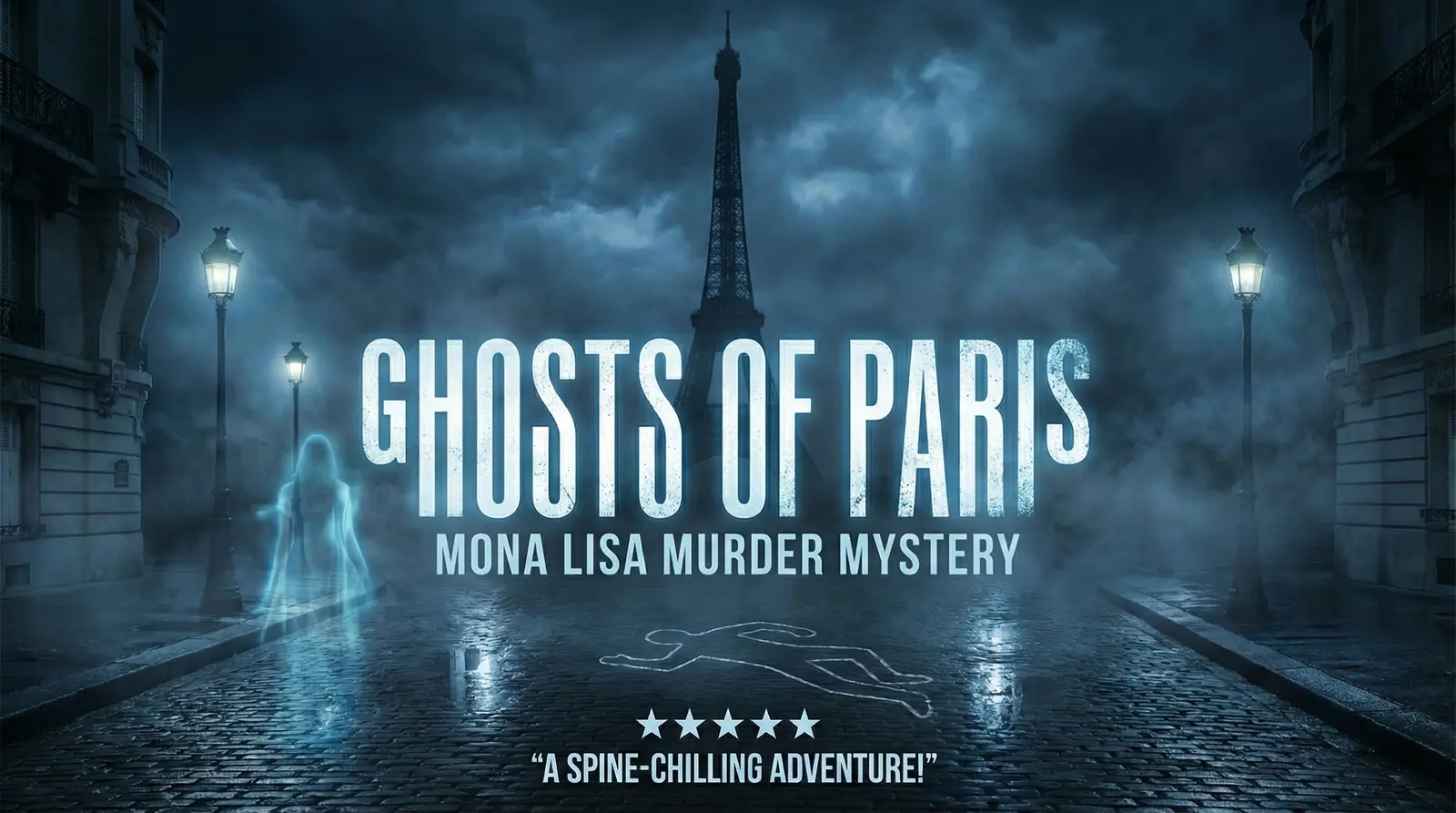 Ghosts of Paris: Mona Lisa Murder Mystery cover