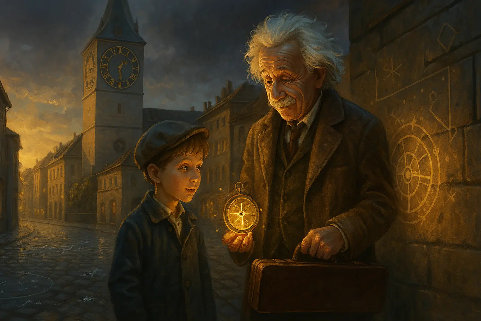 Einstein's Zurich: The Boy Who Walked With Time cover