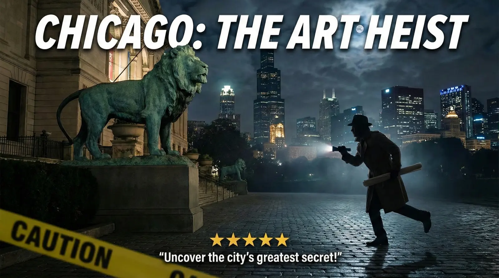 Eastside Chicago: The Art Heist Walking Tour & Escape Game cover