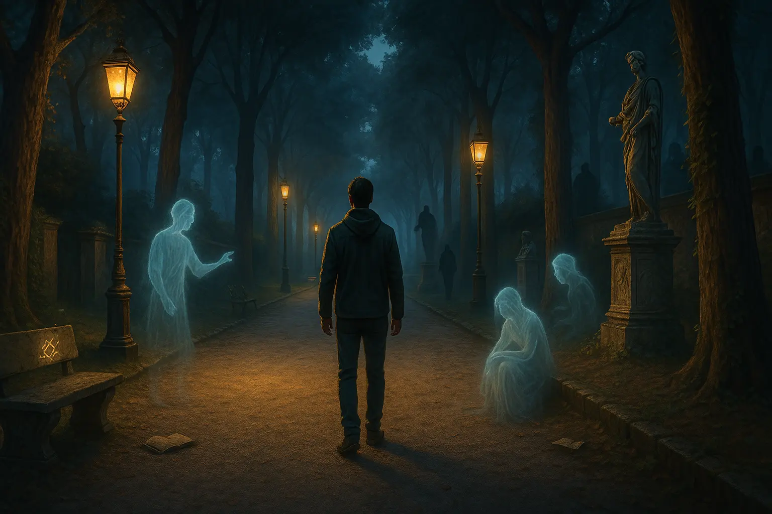 Historical Rome: The Sad Souls of Villa Borghese cover