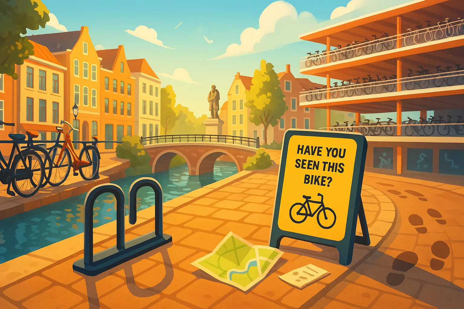 Bike Gone Missing: Solve Utrecht’s Most Exciting Mystery cover